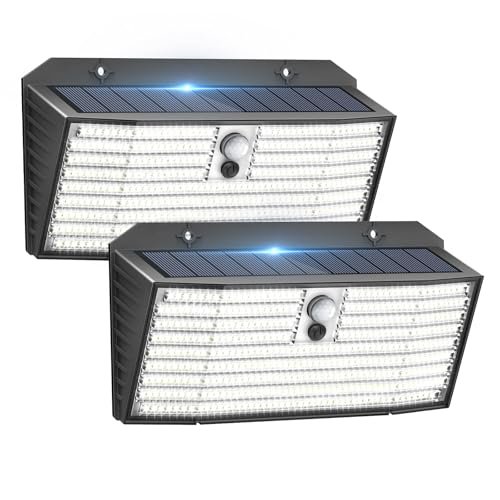 APILAB Upgraded Solar Lights Outdoor,